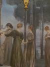 Giulio Aristide Sartorio Le Vergini Savie e le Vergini Stolte det2 1890-93